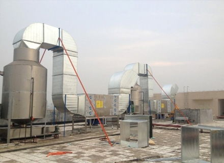 杭州西湖區排煙工程 邁動環保科技 杭州消防通風排煙工程高清圖片 高清大圖